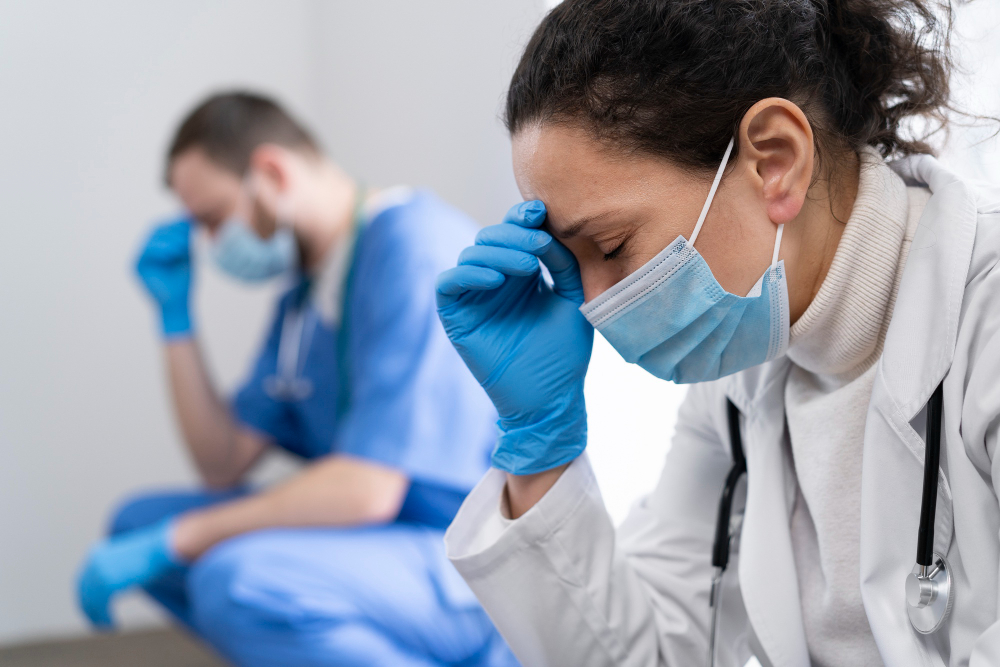 burnout da equipe médica